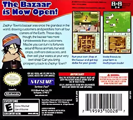 Image n° 2 - boxback : Harvest Moon DS - Grand Bazaar